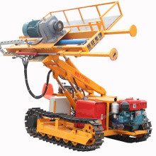 HW50 Pneumatic Crawler  anchor dth rotary drilling rig for Rock